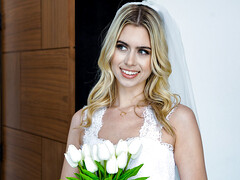 Tussi, Blondine, Blasen, Schwanz, Rasiert