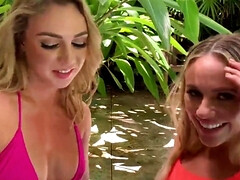 lesbian teens resist daddy's advances