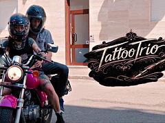 Anal, Couple, Cocu, Doigter, Poilue, Hd, Tatouage, Plan cul à trois