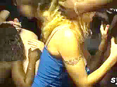 Leie, In den arsch, Französisch, Gruppensex, Milf, Öffentlich, Realität, Spanner