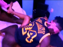 黒人, 茶髪の, チン, バック, 黒人, ハードコア, Hd, オマンコ