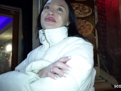 チン, ドイツ人, ハードコア, オーガズム, 現実, ガリガリ, ティーン, オッパイの