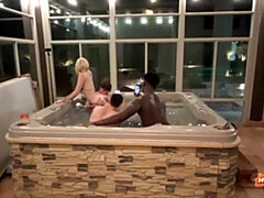 お尻, デカチン, ブロンド, フェラチオ, 手コキする, 自然山雀, ガリガリ, ティーン