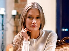 Sweet hotties Tiffany Tatum and Zazie Skymm fuck on the table