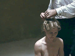 Beroemdheid, Rijpe lesbienne, Russisch, Mager, Tieten likken