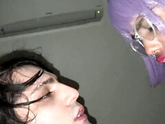 Lul, Hondjeshouding, Hd, Indisch, Naakt, Mager, Zuigen, Tiener