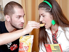 Culo grande, Verga grande, Mamada, Estilo perrito, Tetas naturales, Flaco, Adolescente, Tetas