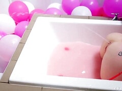 Scarlet Chase has fun with her asshole