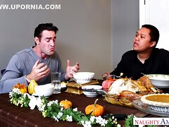 And Have A Hot Thanksgiving Threesome! With Phoenix Marie And Kayla Kayden