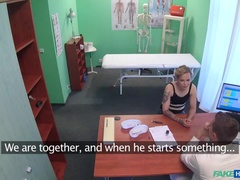 Amateur, Tromperie, Couple, Médecin, Infirmière, Bureau, Pov, Uniforme
