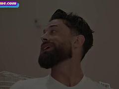 素人, 美女, バイセクシャル, ブロンド, ゲイ, 下着, オナニー, 三人