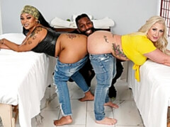 Толстушки, Черные, Собачьи, Две девушки, Межрасовый секс, Милф, Тату, Втроем