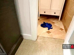 Amerikanisch, Blondine, Blasen, Kehlenfick, Schwanz, Hd, Milf, Realität