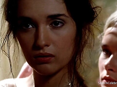 Braunhaarige, Prominente, Klassisch, Kompilation, Erotisch, Küssen, Orgasmus, Vintage