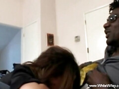 In den arsch, Blasen, Braunhaarige, Hd, Interrassisch, Milf, Taboo, Flotter dreier