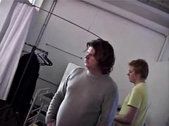 Chica, Rubia, Lencería, Solo