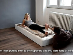 Erstaunlich, Blondine, Hochschule, Füsse, Fußfetisch, Hd, Lecken, Massage