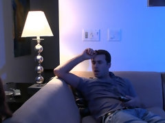 Tussi, Grosser schwanz, Grosse titten, Blondine, Blasen, Braunhaarige, Hd, Natürlichen titten