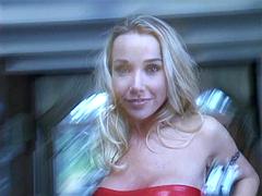 Grosse titten, Blondine, Blasen, Titten, Vintage