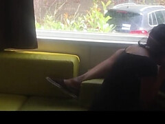 Brunette brune, Couple, Hd, Hôtel, De plein air, Public, Pute, Suçant