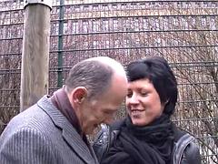 デカパイ, カップル, ハードコア, なめる, 熟年, 淫乱熟女, スインガー, 妻