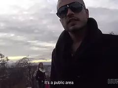 Pijpbeurt, Man die toekijkt, Tsjechisch, Hd, Likken, Geld, Gezichtspunt, Roodharige vrouw