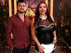 Culo grande, Verga grande, Tetas grandes, Lencería, Madres para coger, Bragas, Pelirrojo, Medias largas