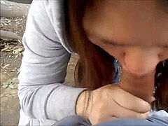 Mamada, Al aire libre