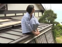 アジア人, ビーチ, デカパイ, エロティック, 日本人, アウトドア, ソフトコア, オッパイの