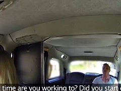 Dude eats and bangs female cab driver in public