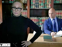 Curvy AJ Applegate Punished By Her Boss