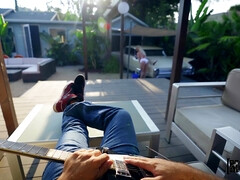 Cul, Voiture, Seins naturels, De plein air, Pov, Réalité, Nénés, Mouillée