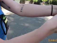 Blonde teen Kenzie Madison takes big cock with her round booty