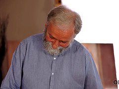 18, ブロンド, チェコ, ヨーロピアン, 女, オーガズム, 教師, オッパイの