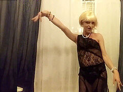 素人, アナル, レディボーイ, 下着, シーメール, オッパイの