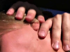 素人, 美女, ブロンド, 車, ハードコア