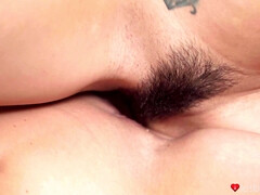 ブロンド, チェコ, キス, レズビアン, なめる, 自然山雀, ピアス, 靴下