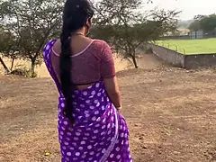 Plage, Couple, Mignonne, Hd, Fait maison, Indienne, Maman, De plein air