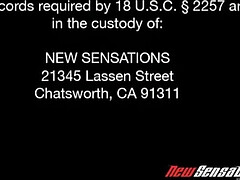 デカ尻, フェラチオ, 茶髪の, イく瞬間, チン, 異人種間, オッパイの