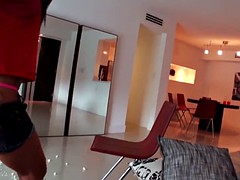 Cute girlfriend assfucked by lucky bf