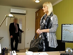 18, ブロンド, フェラチオ, カップル, チェコ, Hd, なめる, お金