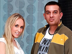 素人, デカ尻, デカチン, ブロンド, フェラチオ, 浮気者, 異人種間, ガリガリ