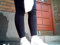 Amateur, Mignonne, Queue, Fête, Public, Chatte, Nénés, Webcam