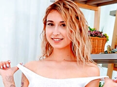 Anal, Cul, Blonde, Mignonne, Léchez, Chatte, Cheveux courts, Nénés