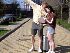 18 jaar, Hondjeshouding, Hardcore, Hd, Zoenen, Russisch, Geschoren, Tieten likken