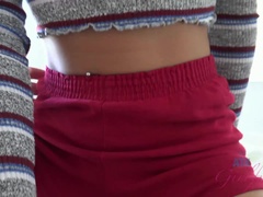 Sucer une bite, Éjaculation interne, Branlette thaïlandaise, Petite amie, Huilée, Orgasme, Piercing, Pov