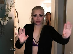 Schwarz, Fingern, Lesbisch, Lecken, Masturbation, Nippel, Muschi, Titten