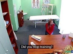 Cunnilingus, Amateur, Médico, Lesbiana, Lamidas, Enfermera, Uniforme, Voyeur