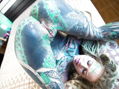 Tattooed Plaything Made For Deep Stretches And Filthy Finishes