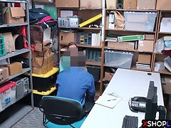 Grote kont, Grote lul, Grote mammen, Pijpbeurt, Hd, Kantoor, Realiteit, Roodharige vrouw